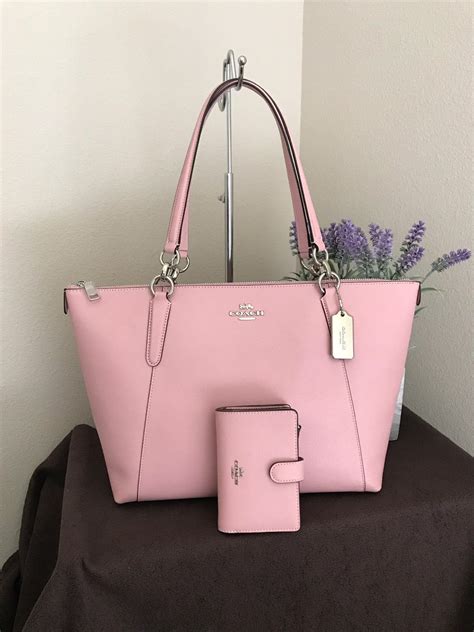 cheap pink coach handbags|pink coach tote handbag.